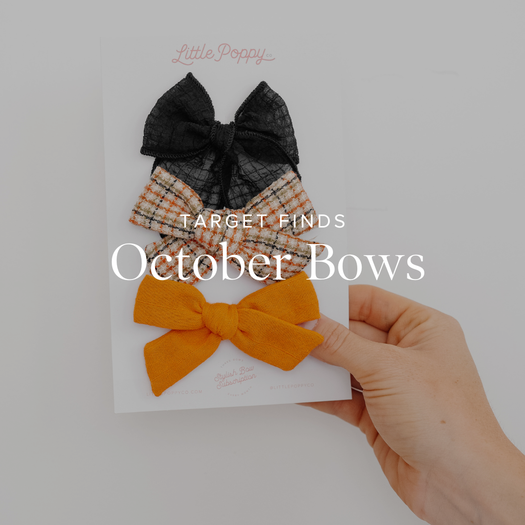 Target Finds X October Bows