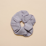 Lavender Woven Stripes Midi Scrunchie