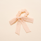 Apricot Spring Dobby Emma Scrunchie