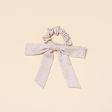 Ivory Goldie Dot Emma Scrunchie