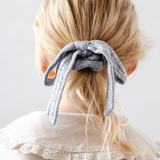 Marl Gray Dainty Knit Emma Scrunchie