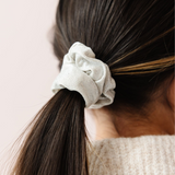 Frosted Champagne Sparkle Scrunchie