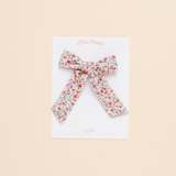 Rust Odelia Floral Emma Bow Clip