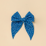 Blue Petite Daisy Floral Claire Clip