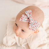 Rust Odelia Floral Headband Bow