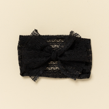 Black Woven Crochet Goldie Headband