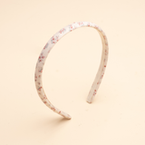 Ivory Viola Floral 1cm Headband