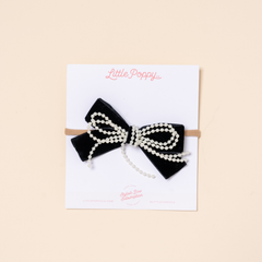 Charlotte Pearl Headband Bow