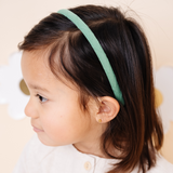 Shamrock Check 1cm Headband