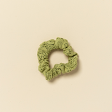 Fern Crochet Scrunchie