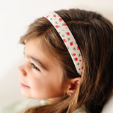 Ivory Faye Floral 2cm Headband