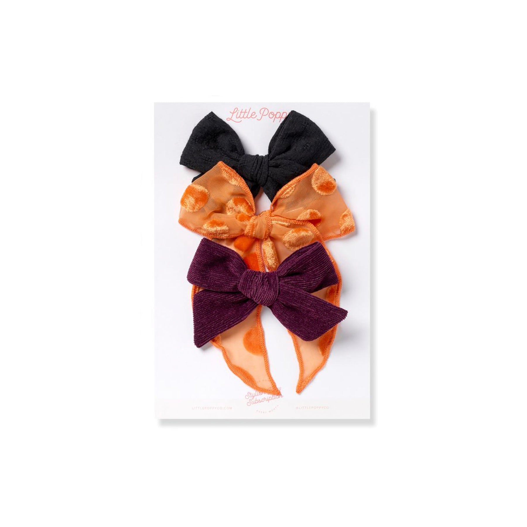 The Harley Bow Clip Set