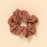 Redwood Dotted Jacquard Midi Scrunchie