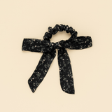 Black Ivy Floral Emma Scrunchie