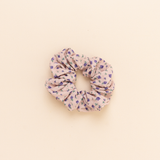 Beige Faye Floral Midi Scrunchie