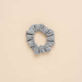 Gray French Terry Scrunchie