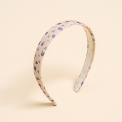 Beige Faye Floral 2cm Headband