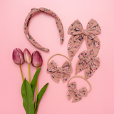 Primrose Floral Knot Headband