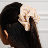 Magnolia Floral Midi Scrunchie