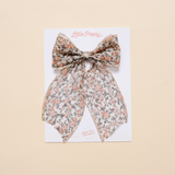 Wisteria Floral Bow Clip