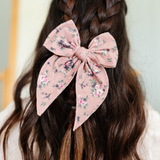 Primrose Floral Bow Clip