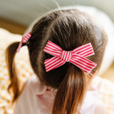 Valentina Stripe Baby Headband Bow