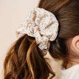 Ivory Calla Floral Midi Scrunchie