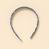 Denim Daisy 2cm Headband