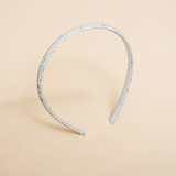 Pale Blue Calla Floral 1cm Headband