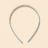 Turquoise Seersucker 1cm Headband