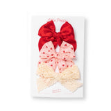 The Valentina Bow Clip Set