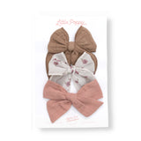 The Monet Bow Clip Set