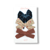 The Amelia Bow Clip Set