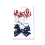 The Lauren Bow Clip Set