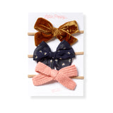 The Holly Headband Bow Set