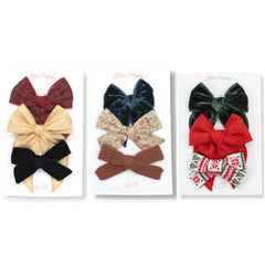 The Holiday Bow Clip Bundle