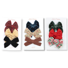 The Holiday Bow Clip Bundle