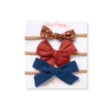 The Layla Headband Bow Set