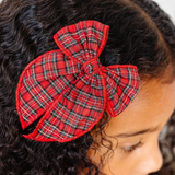 The Olivia Holiday Bow Clip Set