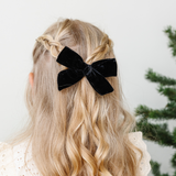 The Olivia Holiday Bow Clip Set