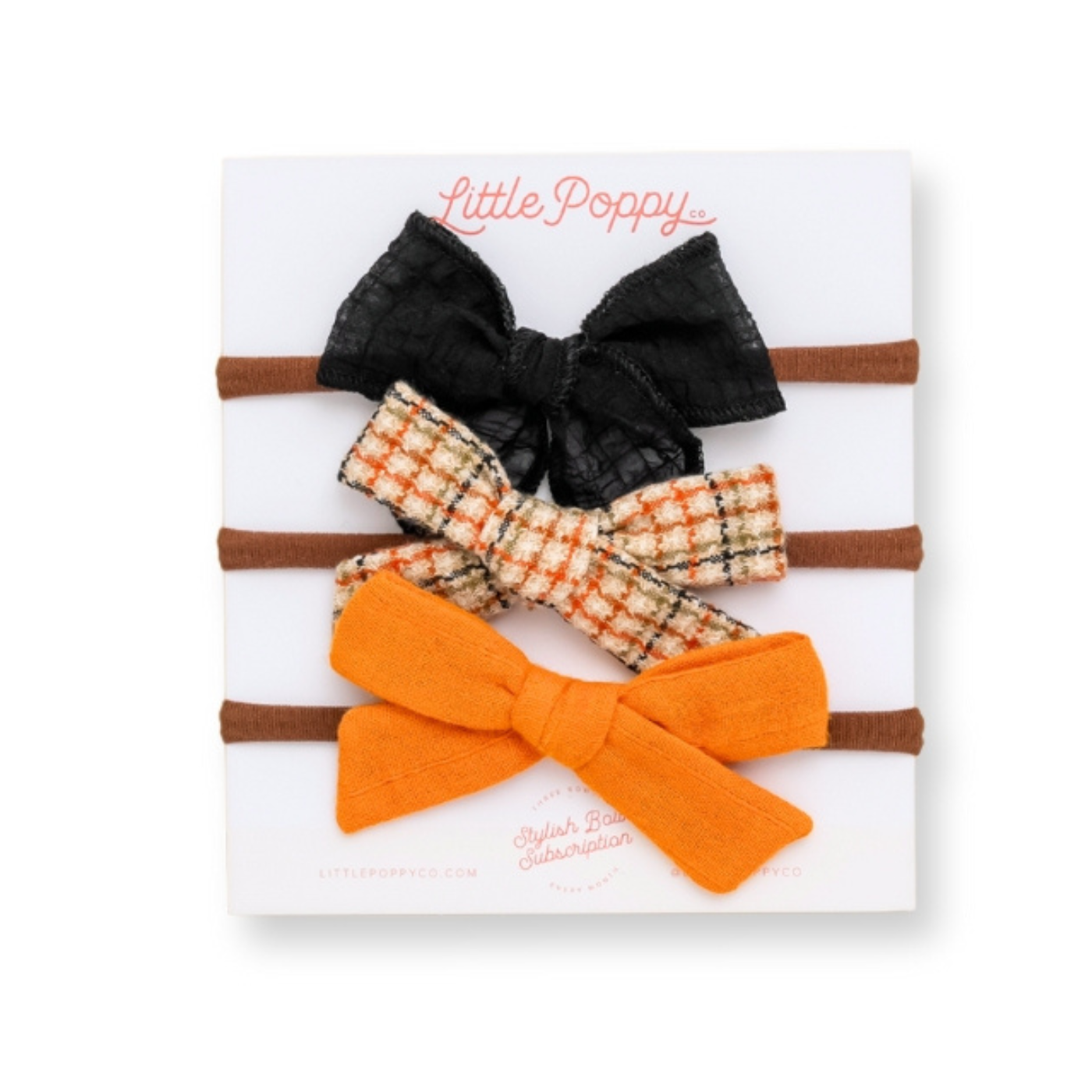 The Autumn Headband Bow Set