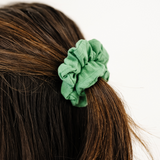 Shamrock Check Scrunchie