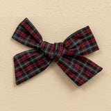 Juniper Tartan Bow Clip