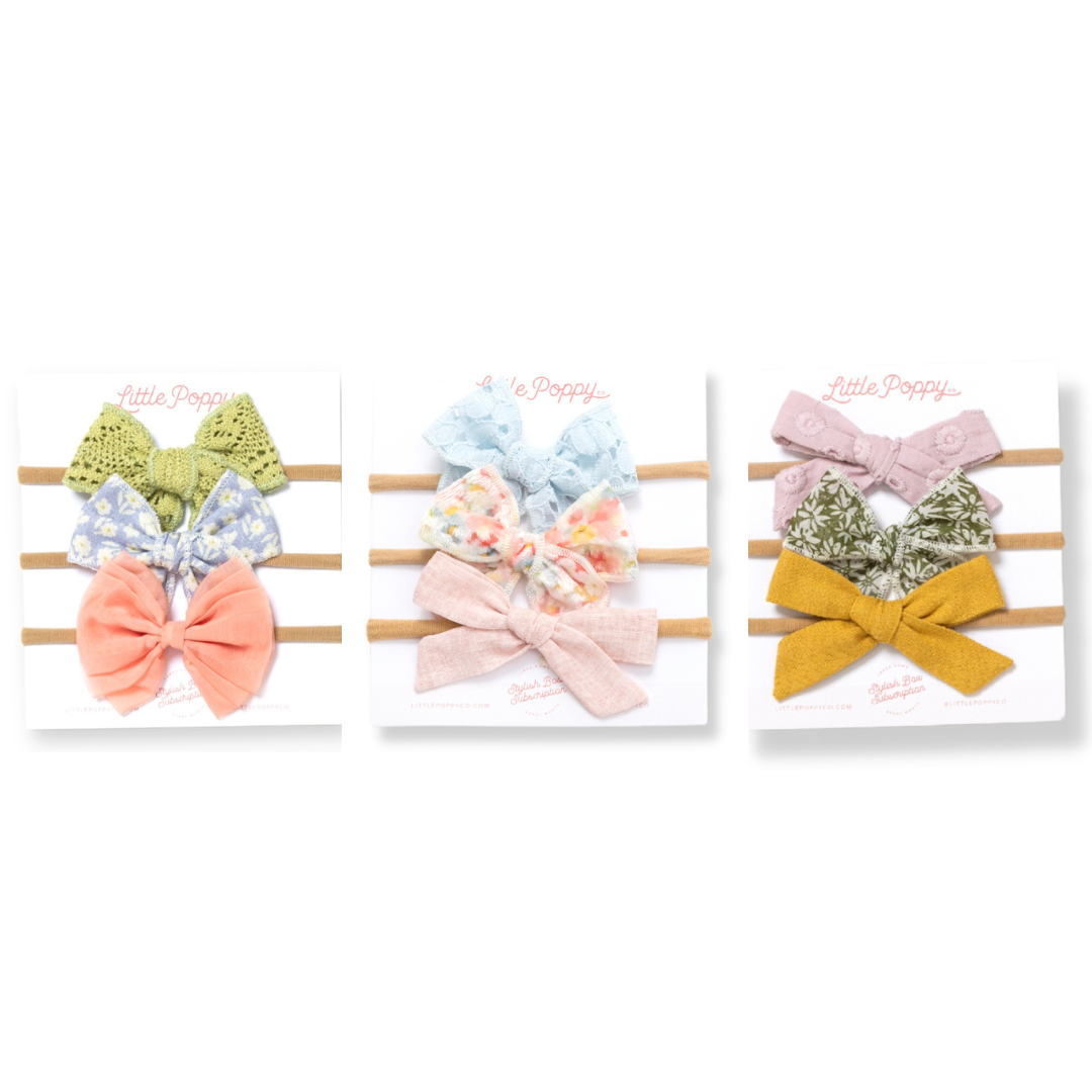 The Birdie Headband Bow Bundle