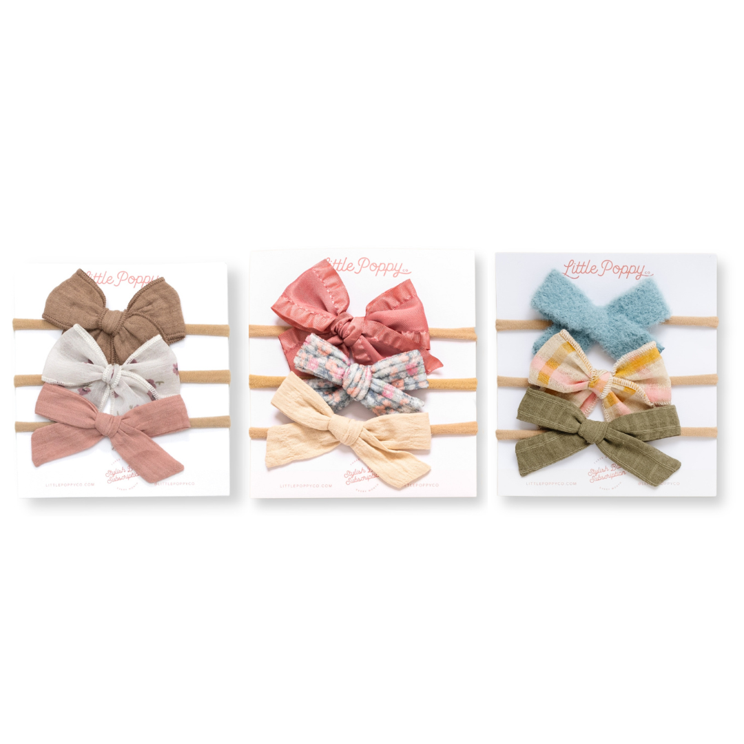 The Hazel Headband Bow Bundle