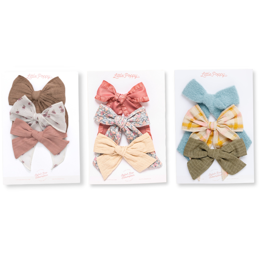 The Hazel Bow Clip Bundle