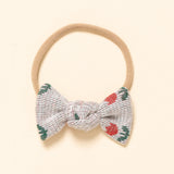 Tulip Knit Headband Bow