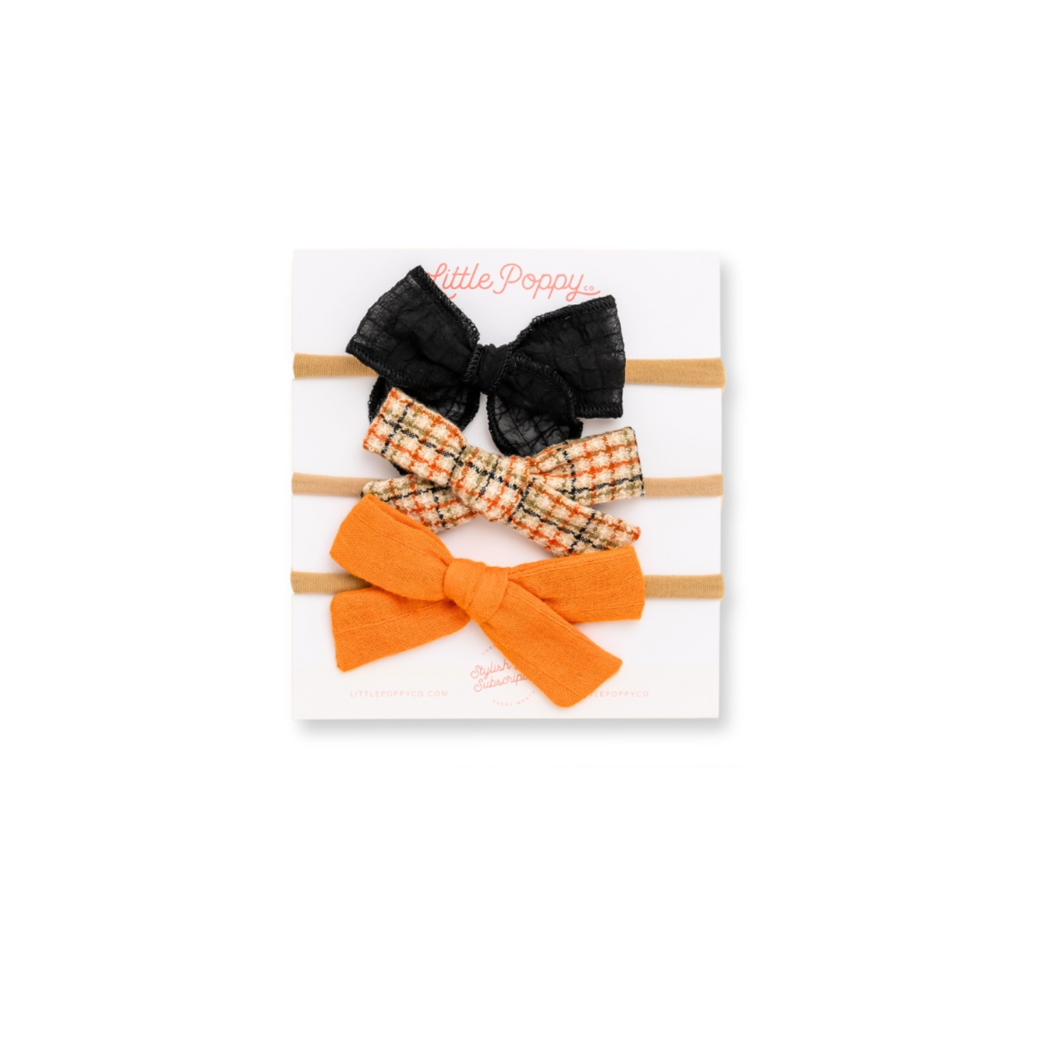 The Autumn Headband Bow Set