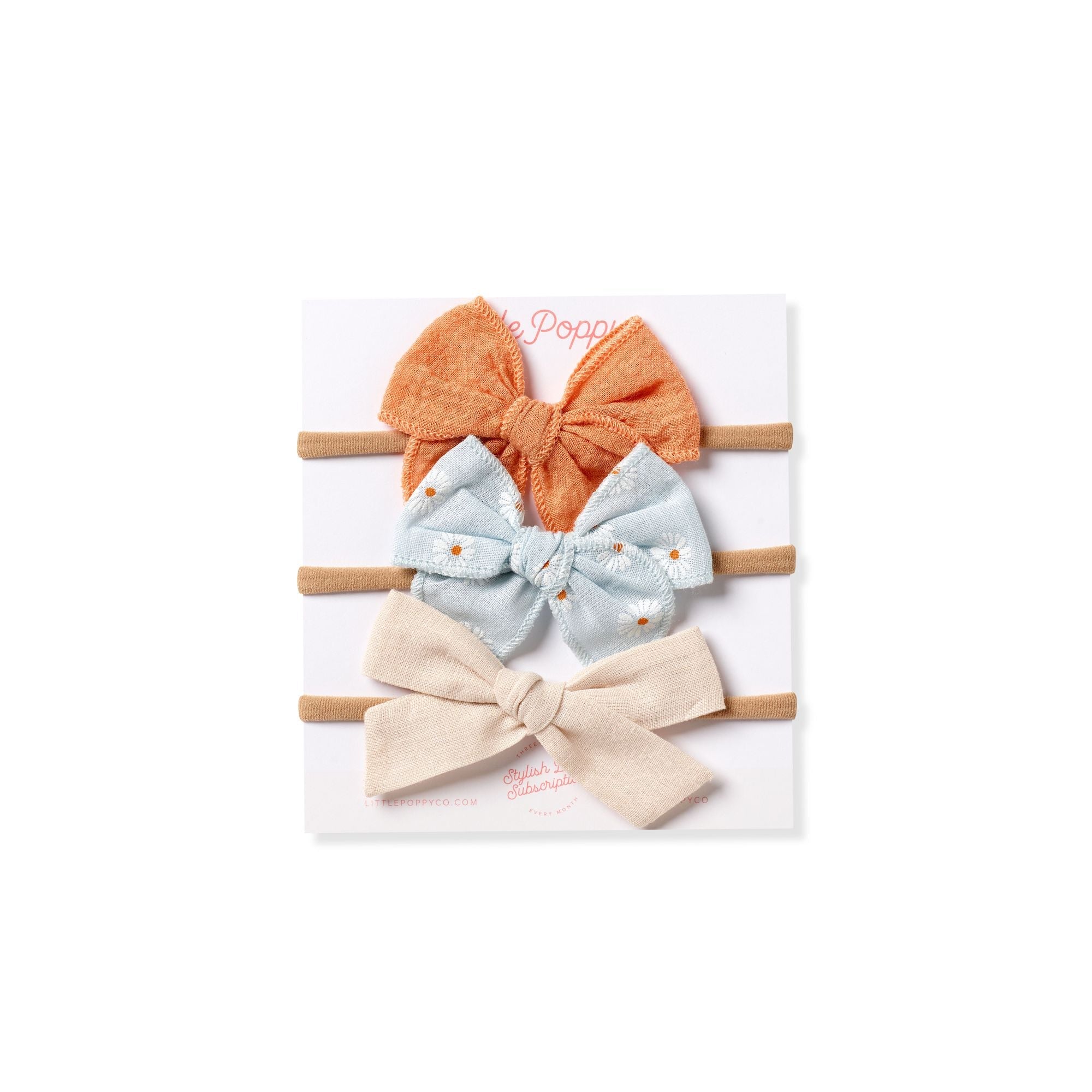 The Daisy Headband Bow Set